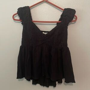 American Eagle Baby Doll Top. Size Medium, Only Worn Once